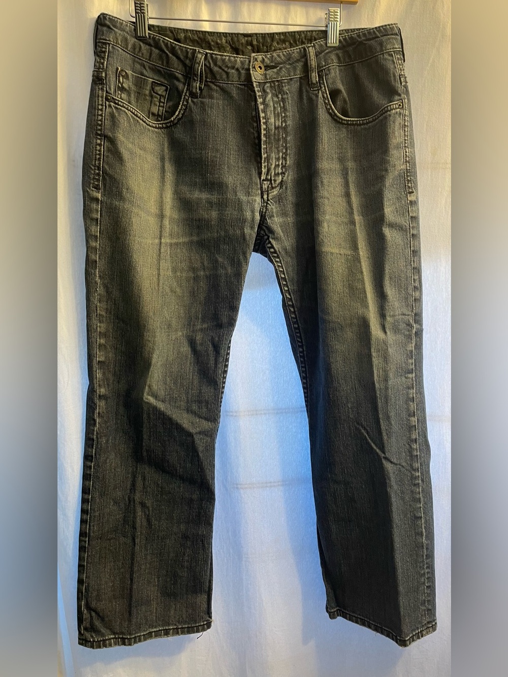Buffalo David Bitton jeans men's 36x30 driven basic blue denim pants retro Y2K